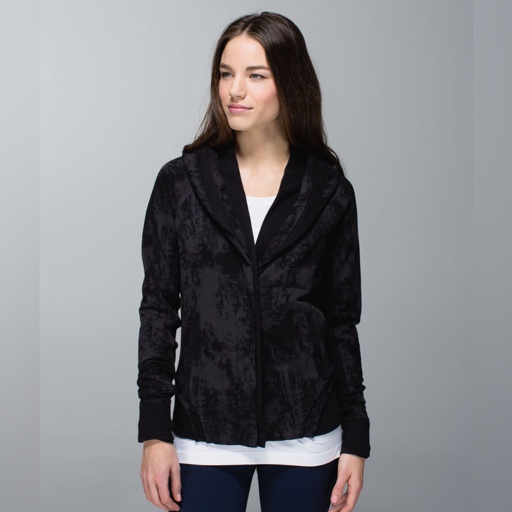 Lululemon To Class Jacket in Sea Bed Black Deep Coal / Black